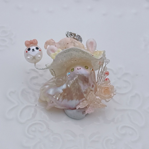 1016 New Handmade Flame Ball Pearl One of a kind Detachable Pendants - Picture 4 of 16